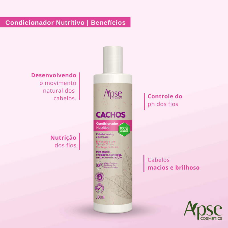 Apse Cosmetics Activators Apse Cosmetics - Curls Kit - Shampoo, Conditioner, Gel, Mask, Activator, and Finishing Spray (6 items)