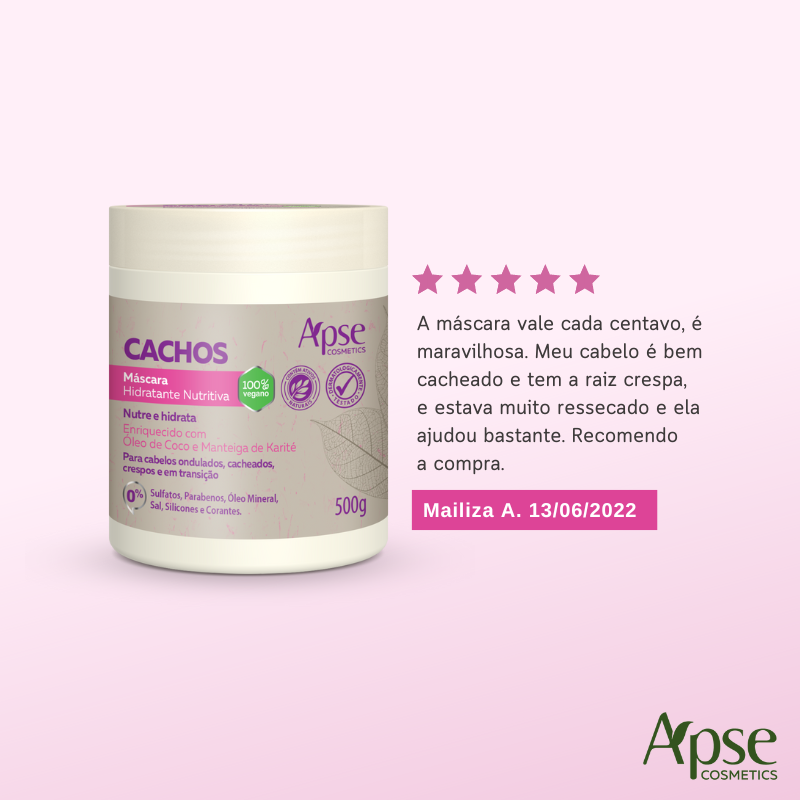 Apse Cosmetics Activators Apse Cosmetics - Curls Kit - Shampoo, Conditioner, Gel, Mask, and Activator (5 items)