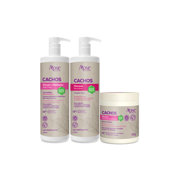 Apse Cosmetics Activators Apse Cosmetics - Curls Kit - Shampoo, Mask, and Curl Activator (3 items)