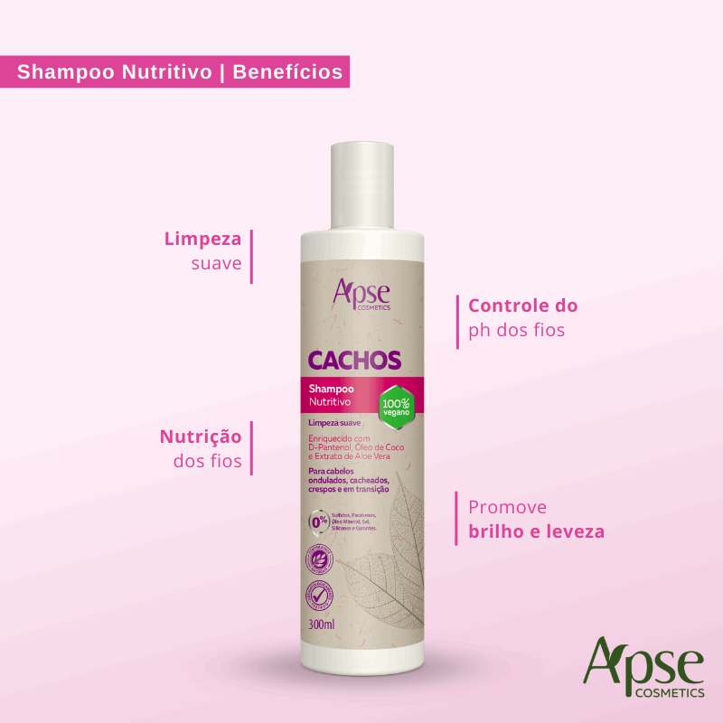 Apse Cosmetics Activators Apse Cosmetics - Curls Kit - Shampoo, Mask, and Curl Activator (3 items)