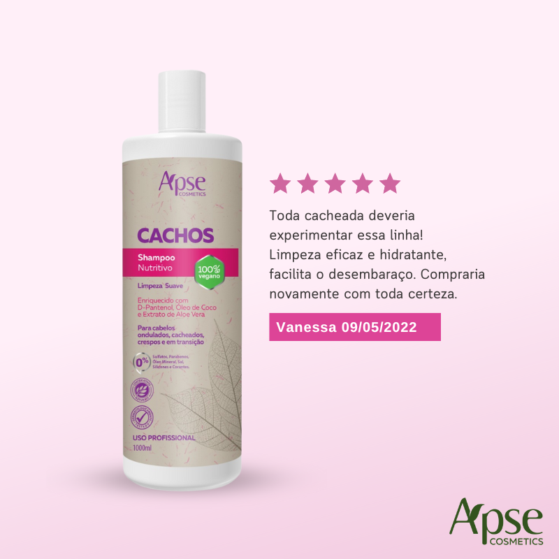 Apse Cosmetics Apse Cosmetics - Kitão Curls 33.8 fl oz - Shampoo and Conditioner (2 ITEMS)