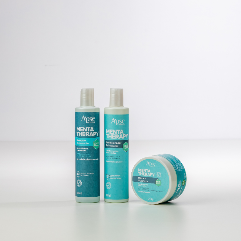 Apse Cosmetics Apse Cosmetics - Mint Therapy Kit - Shampoo, Conditioner, and Mask (3 ITEMS)