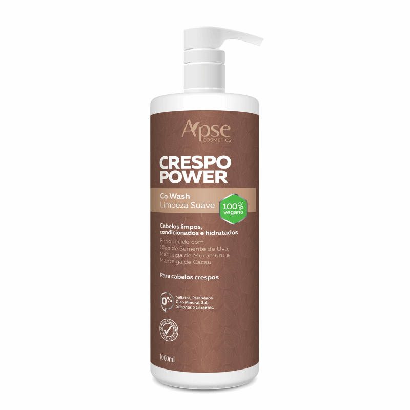 Apse Cosmetics Co Wash Apse Cosmetics - Co Wash Gentle Cleansing Curly Power 33.8 fl oz