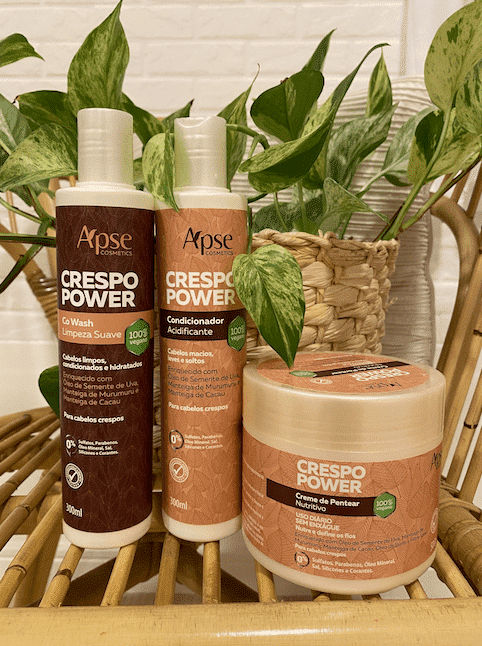 Apse Cosmetics Combing Cream Apse Cosmetics - Power Curly Hair Kit - Co Wash, Conditioner, and Styling Cream (3 ITEMS)