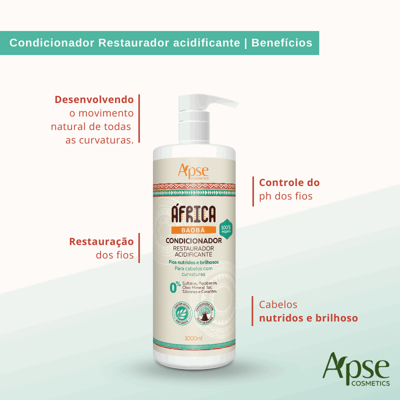 Apse Cosmetics Conditioner Apse Cosmetics - Baobab Restorative Conditioner 33.8 fl oz