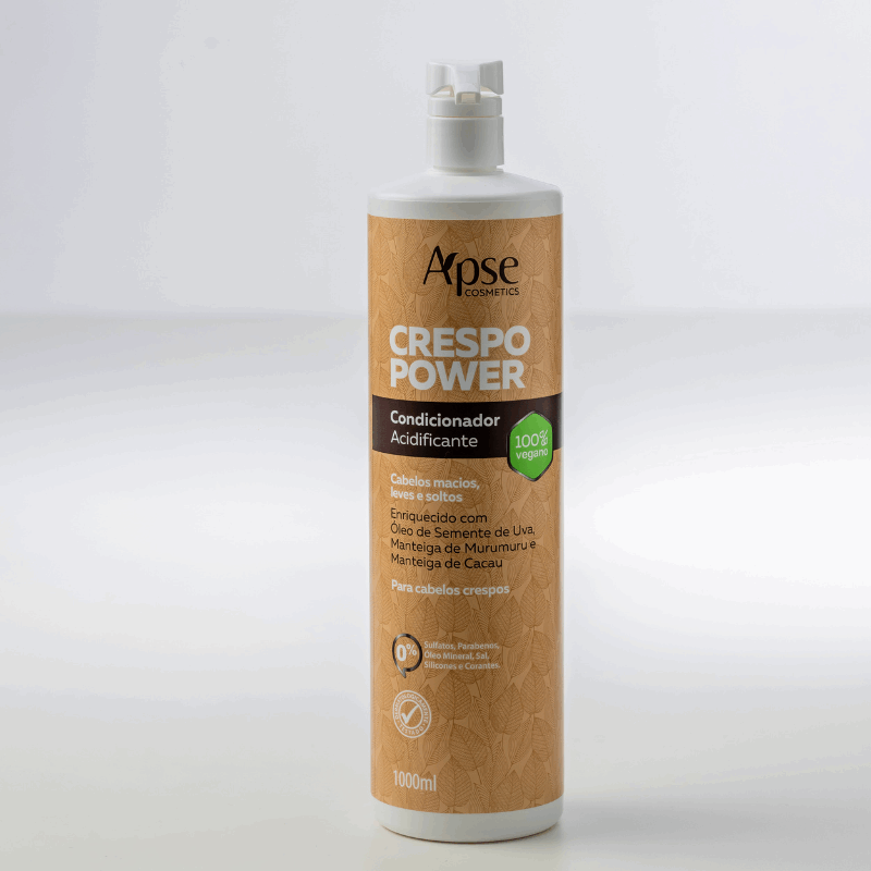 Apse Cosmetics Conditioner Apse Cosmetics - Curly Power Acidifying Conditioner 33.8 fl oz