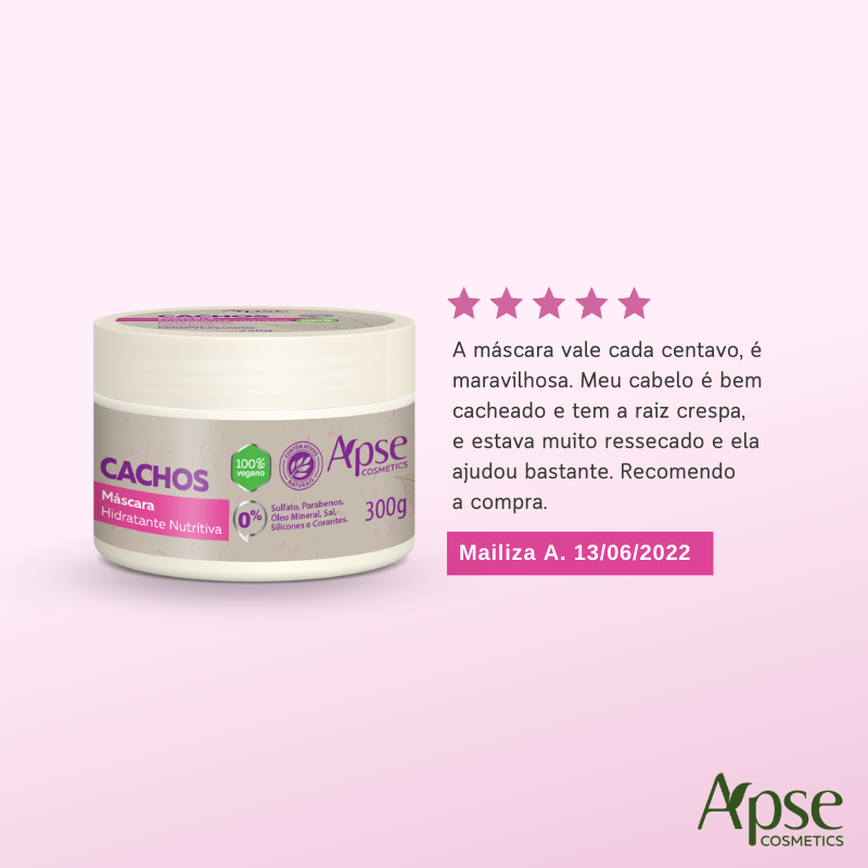 Apse Cosmetics Treatment Masks Apse Cosmetics - Hydrating Nutritive Curl Mask 10.58 oz - Conditioning Treatment