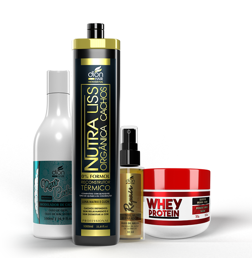 Dion Hair Kits Dion Hair - Organic Curls Nutraliss Kit + My Curls 16.9 fl oz + Whey Mask 10.6 oz + Serum