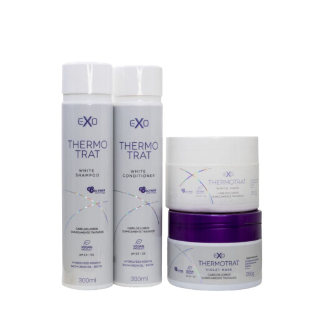 Exo Hair Home Care Set Exo Hair Thermotrat Blond Hair Home Care Treatment Kit