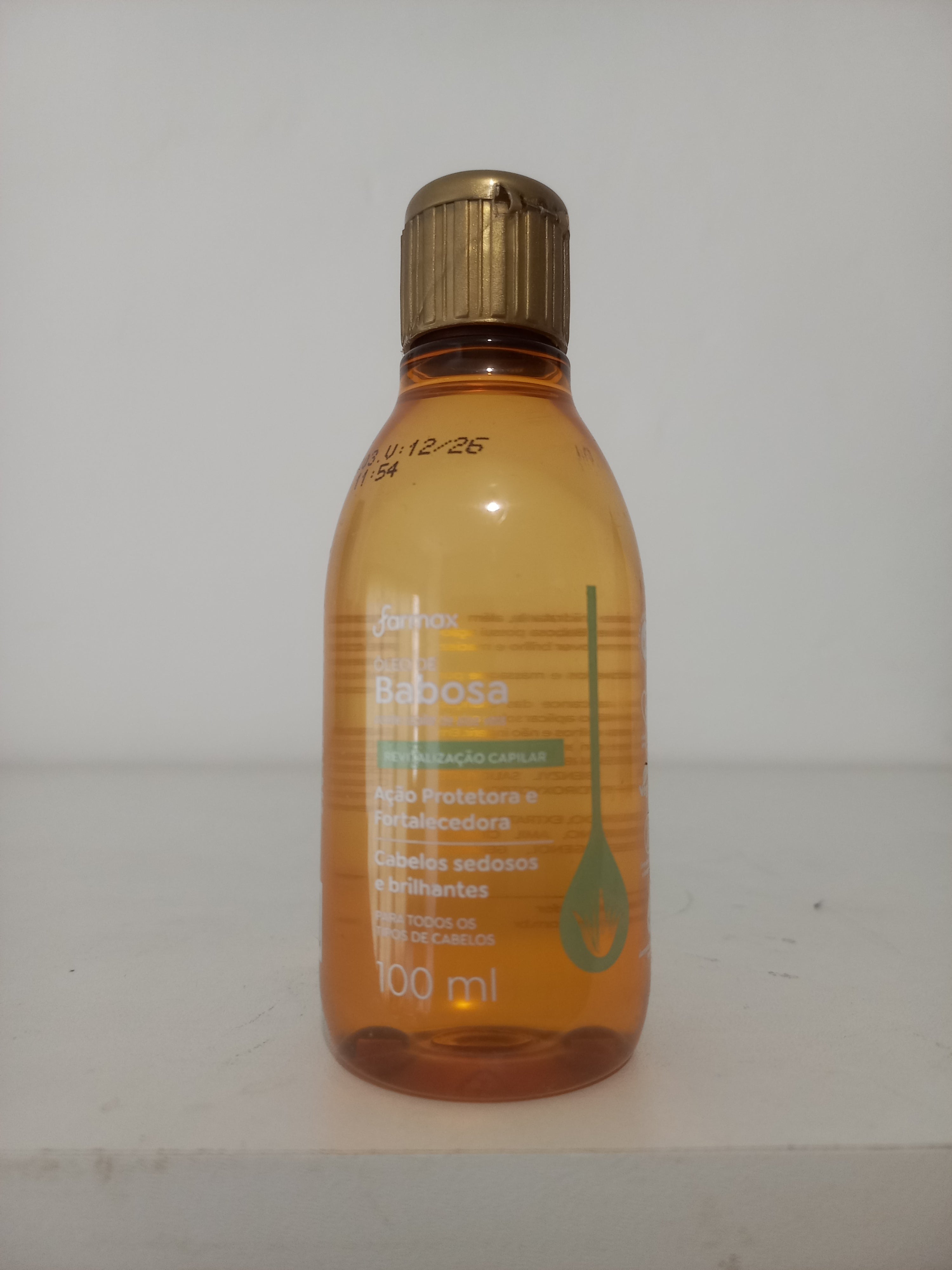 Farmax Hair Serum and Oils Oil and Bodily Babosa 100ml Farmax