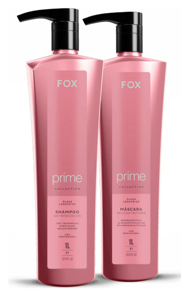 Fox Brazilian Keratin Prime Collection Progressive Brush 2x1L - Fox