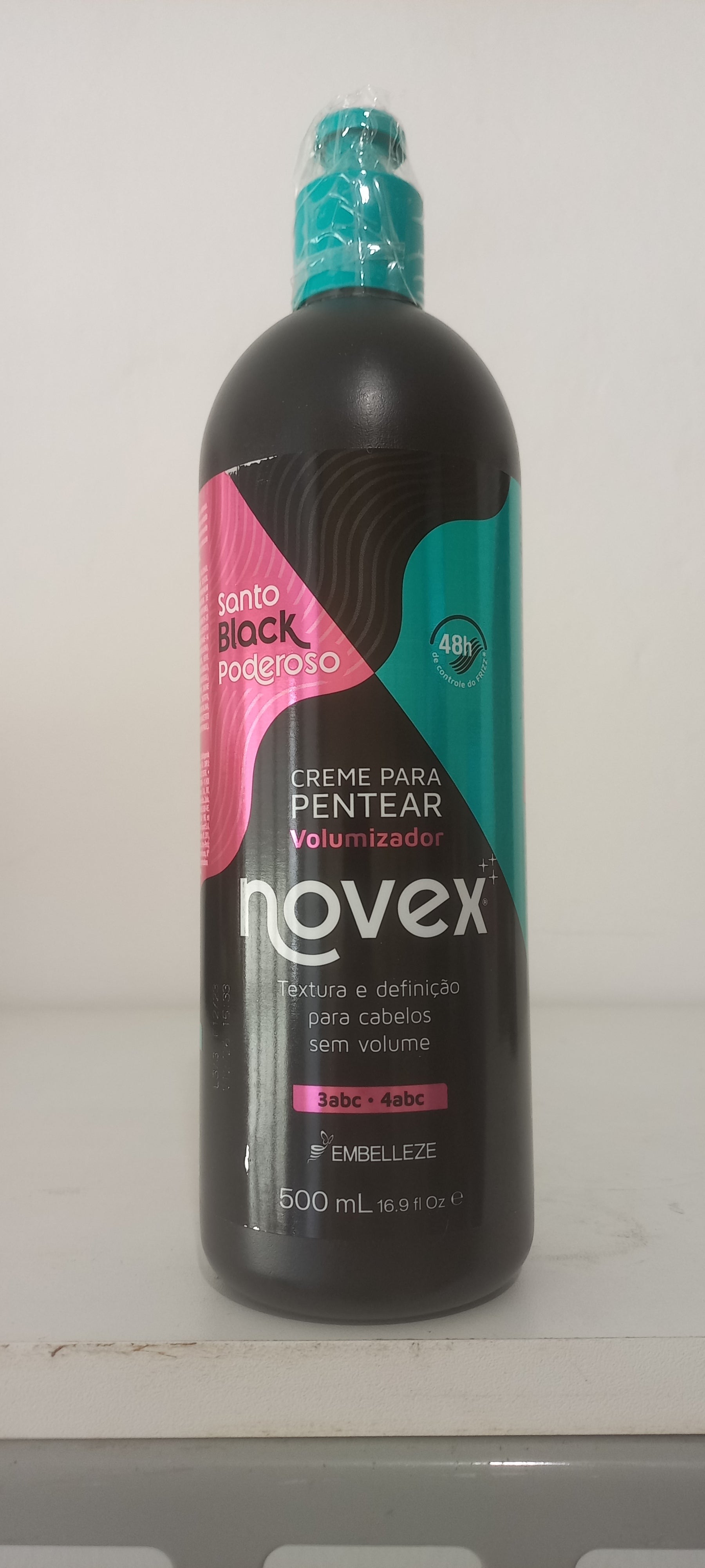 Novex Combing Cream Novex Combing Cream My Cachos Santo Black Powerful 500ml