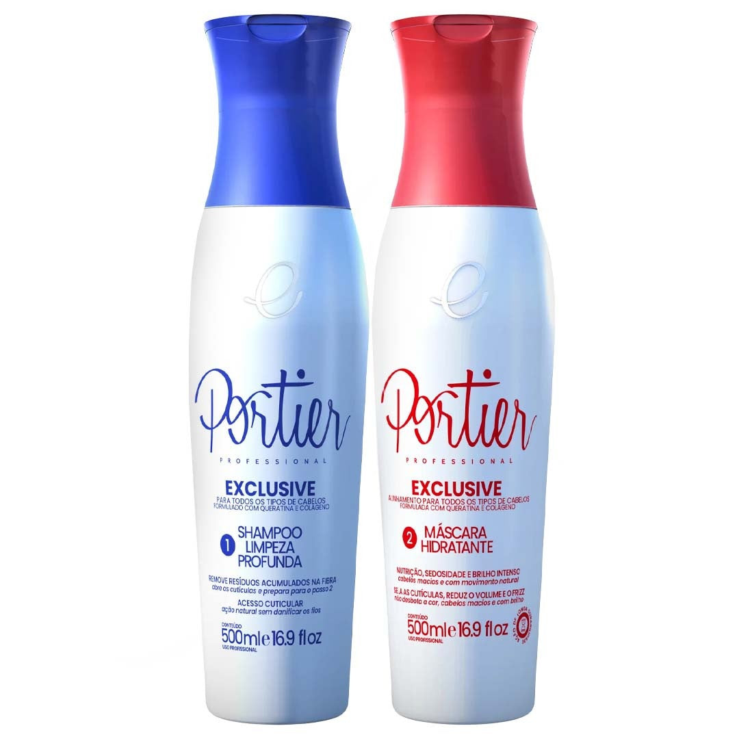 PORTIER Portier Exclusive Blowout Hair Progressive Brush 2x500ml - Portier