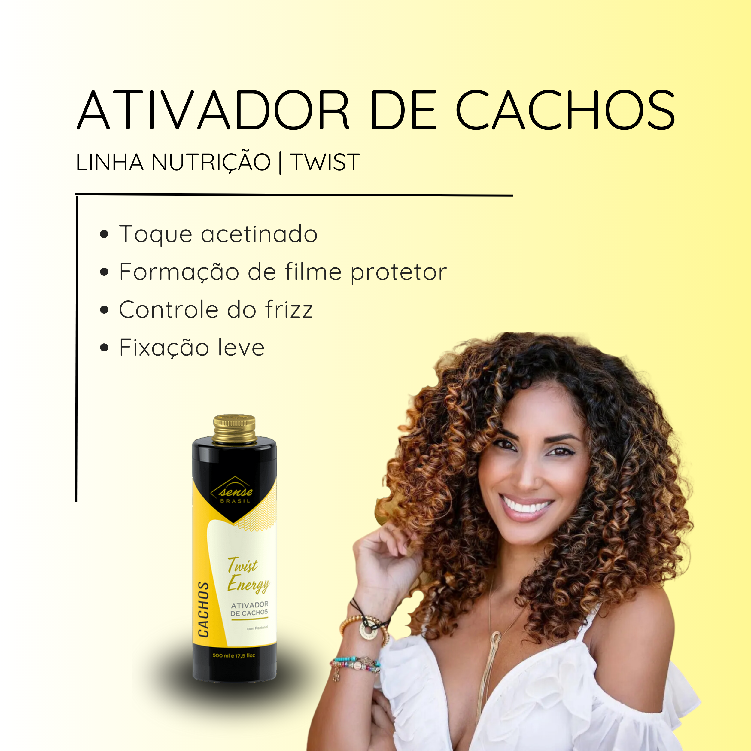 Senses Brasil Leave-in Senses Brazil - Curl Activator