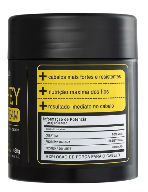 Yenzah Brazilian Keratin Plexsystem Keratin Progressive Power Whey Fit Yentox Cream 480g - Yenzah