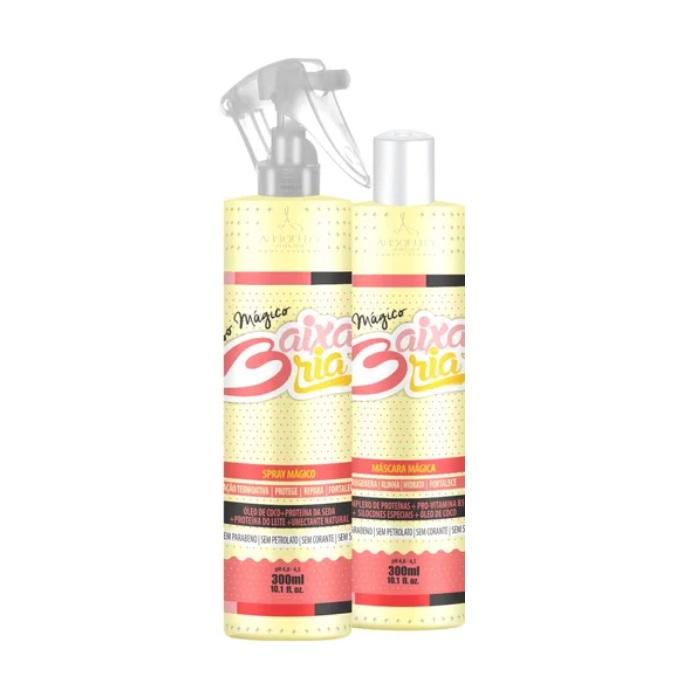 Absoluty Color Brazilian Keratin Treatment Baixaria Liso Mágico Thermoactive Mafic Smooth Treatment Kit 2x - Absoluty Color