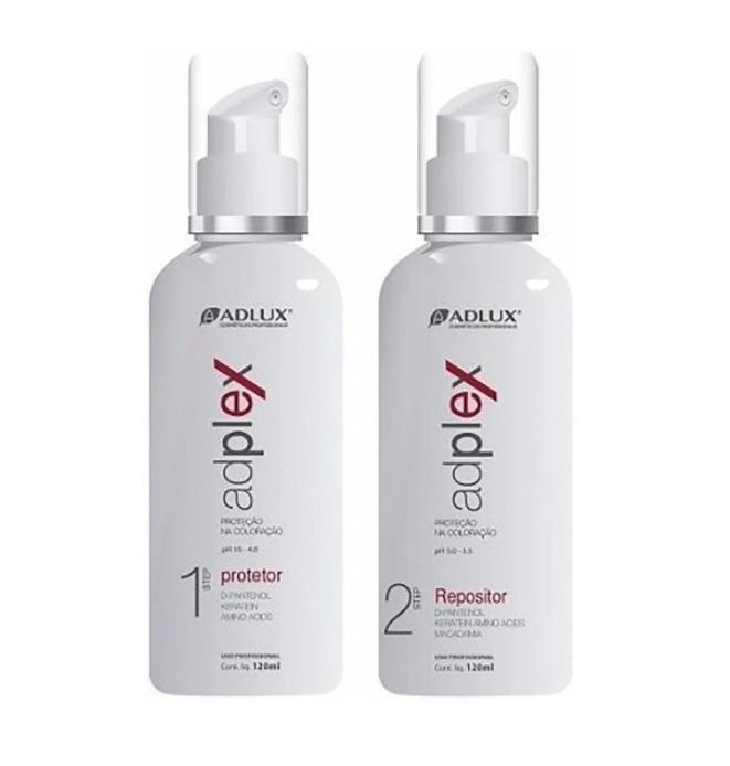 Adlux Brazilian Keratin Treatment Adplux Protector Replenisher Chemistry Anti Damage Treatment Kit 2x120ml - Adlux