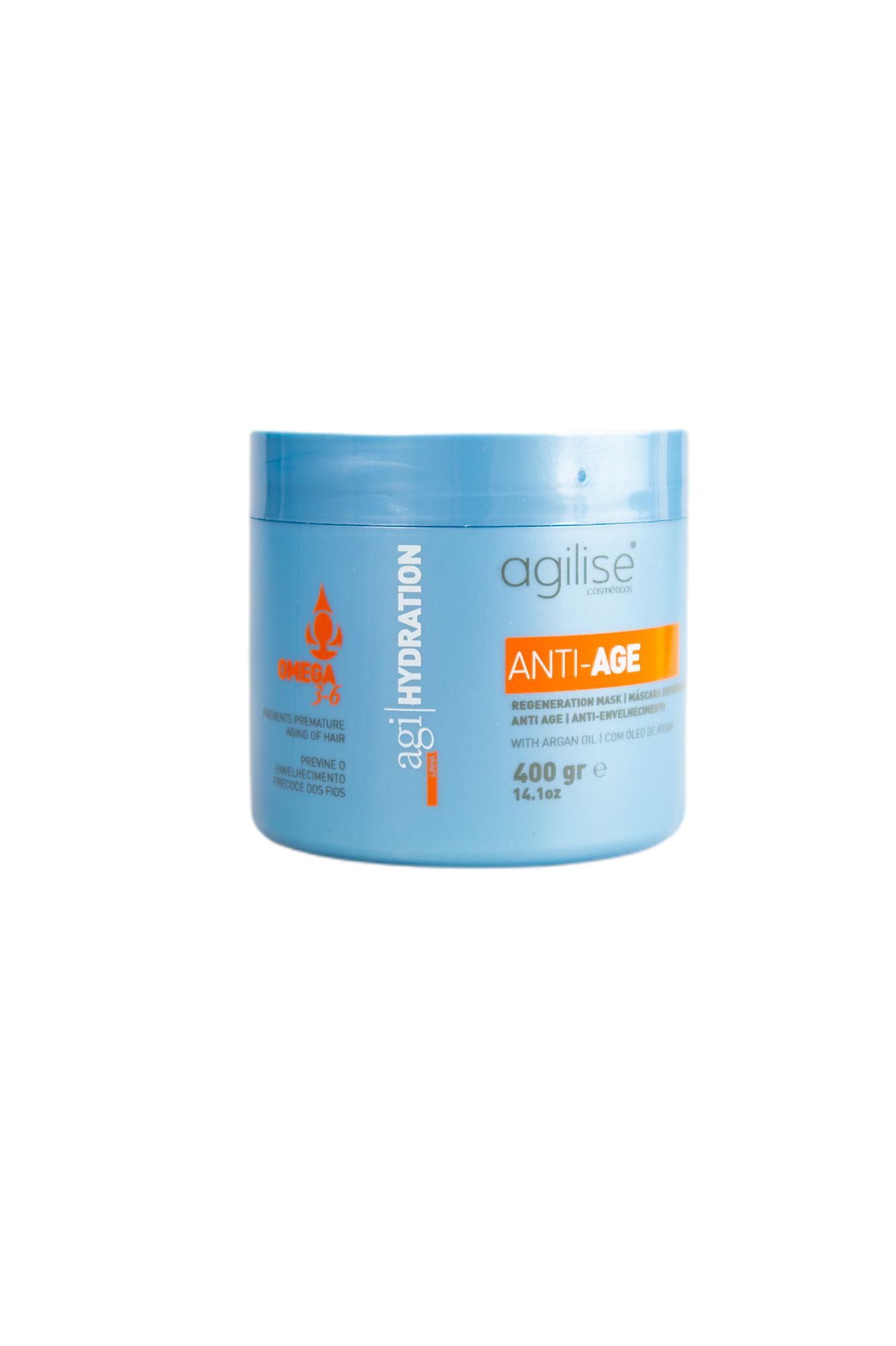 Agilise Professional Brazilian Keratin Treatment Agi Hydration Anti Age Regeneration Mask 400g - Agilise Profesional