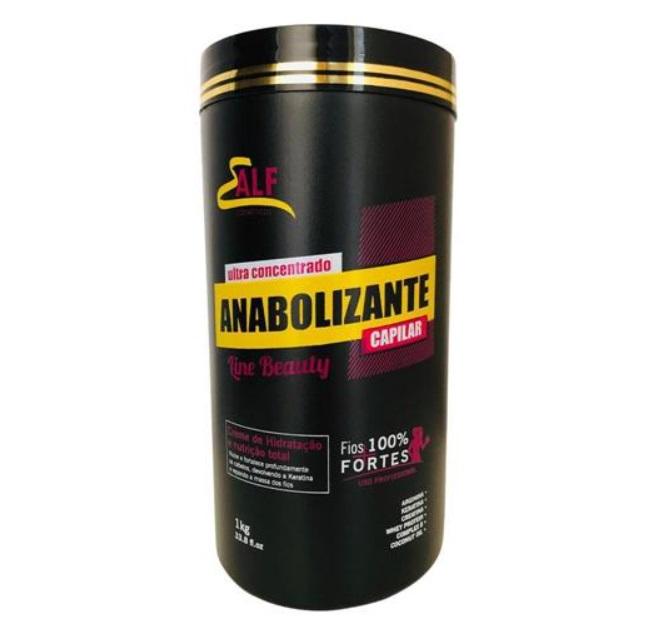 Alf Cosmetics Hair Mask Anabolizante Ultra Concentrated Anabolic Moisturizing Mask 1Kg - Alf Cosmetics