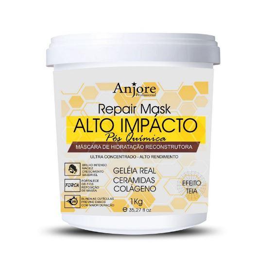 Moisturizing Mask High Impact Web Effect Royal Jelly Treatment 1Kg - Anjore