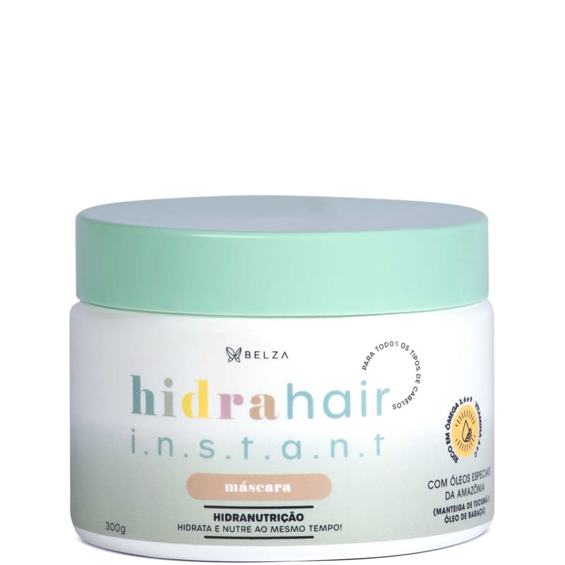 BELZA Hair Care BELZA Hidrahair Instant Hydranutrition- 300ml Capillary Mask