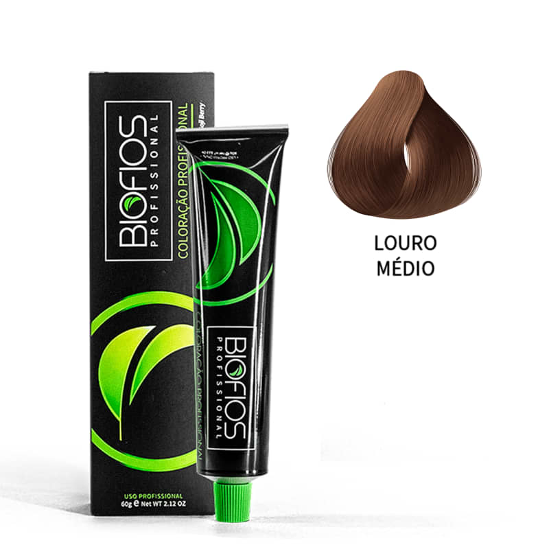 Biofios Profissional Hair Color Biofios Profissional 7.0 Middle Blond Permanent 60g