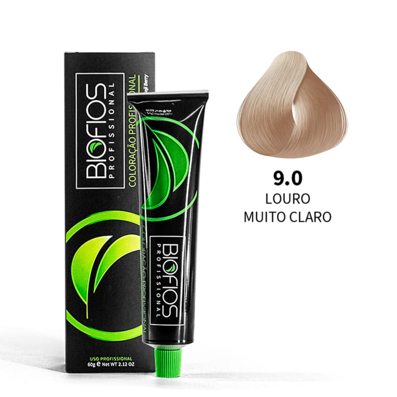 Biofios Profissional Hair Color Biofios Profissional 9.0 Very Clear Blonde-permanent Coloration 60g