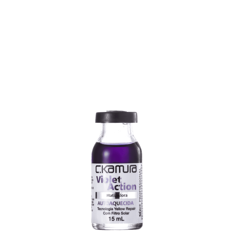 C.Kamura Hair Care C.Kamura Violet Action Matizadora- Treatment Ampola 15ml
