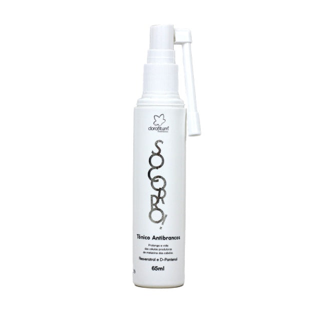 Clorofitum Hair Care Socorro Anti Whites Strenghtening Anti Aging Protection Tonic 65ml - Clorofitum