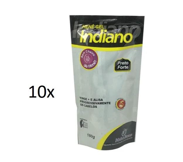 Divina Dama Brazilian Keratin Treatment Lot of 10 Jaborandi Henê Indian Strong Black Straightening 180g - Divina Dama