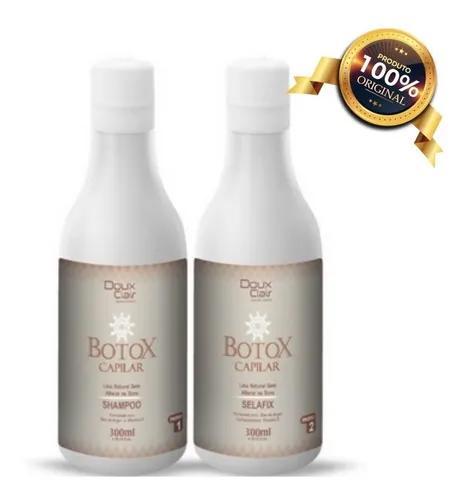 Doux Clair Btx Selafix Doux Clair Botox De Argan Sem Formol 2x300ml - Doux Clair