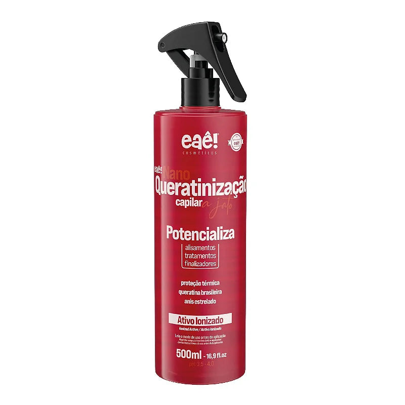 Eaê Cosmetics Hair Treatment Eaê Cosmetics Nano Hair Keratin Red Treatment 500ml / 16.9 fl oz