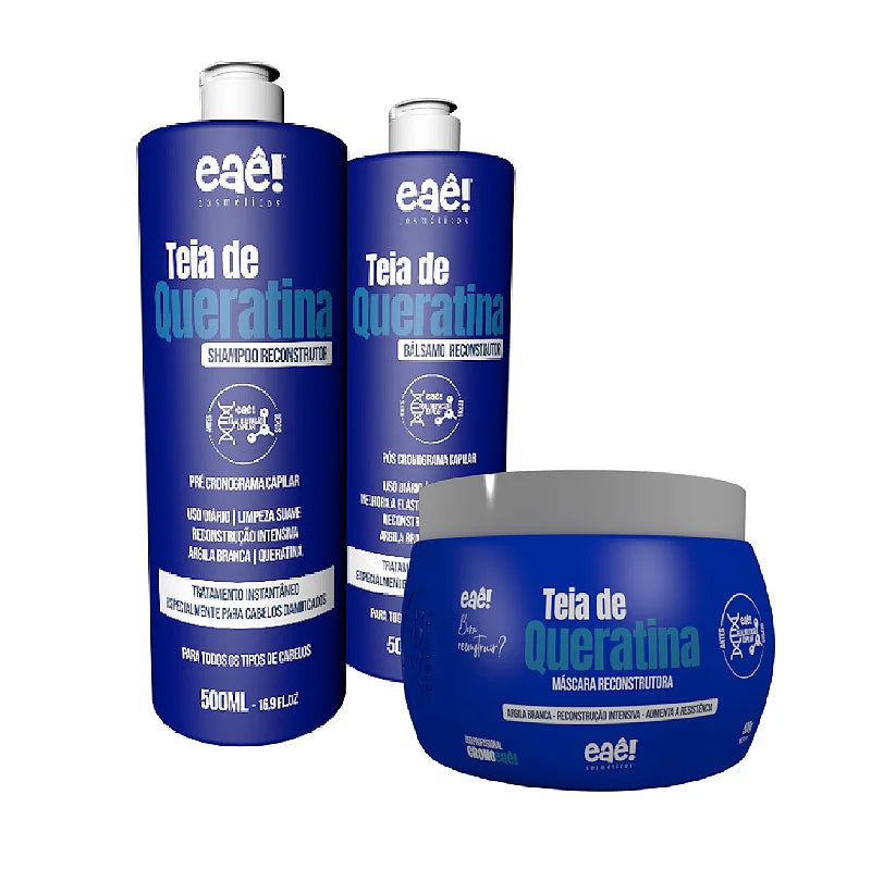 Eaê Cosmetics Hair Treatment Eaê Cosmetics Teia de Queratina Kit