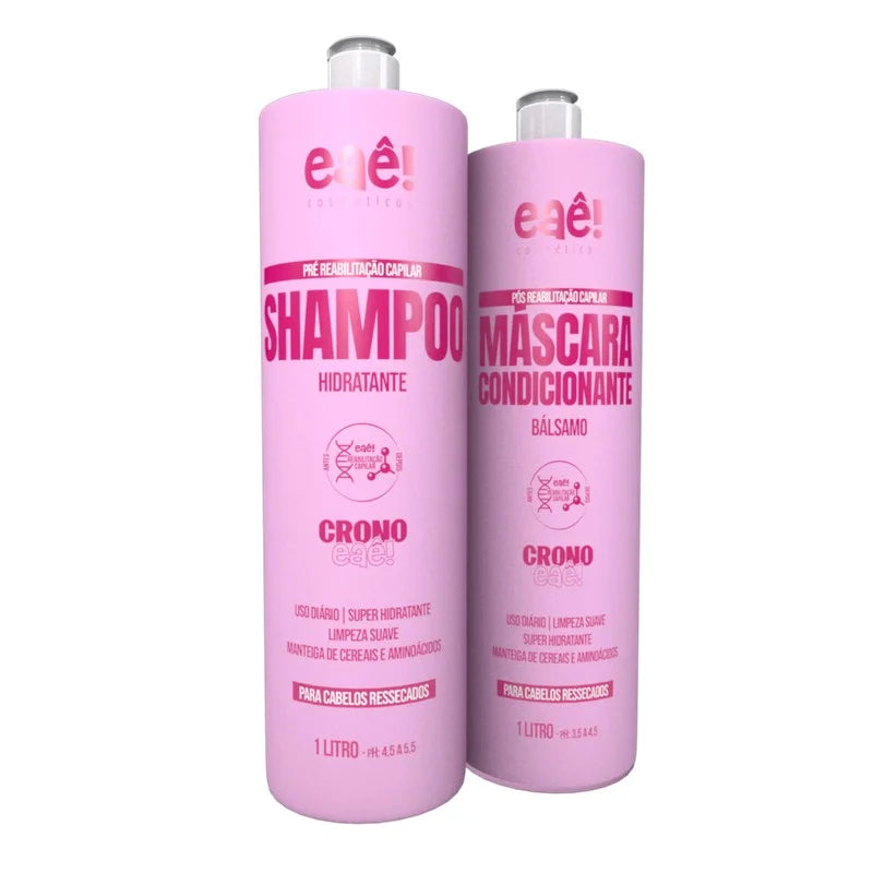 Eaê Cosmetics Home Care Eaê Cosmetics Crono Treatment Kit 2x 1L / 2x 33.8 fl oz