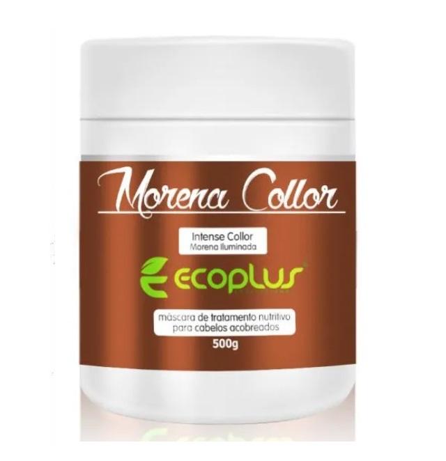 Ecoplus Hair Mask Intense Collor Morena Brown Hair Brunette Tinted Mask Ecoplus 500g - Ecoplus