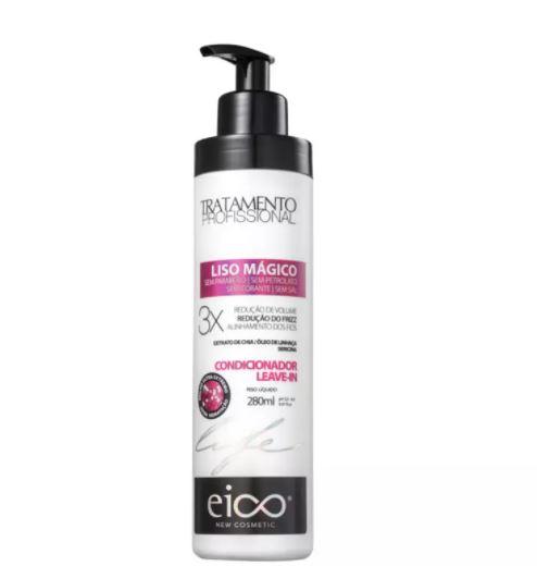 Eico Brazilian Keratin Treatment Alignment Volume Reduction Magic Smooth Conditioner Leave-in 280ml - Eico