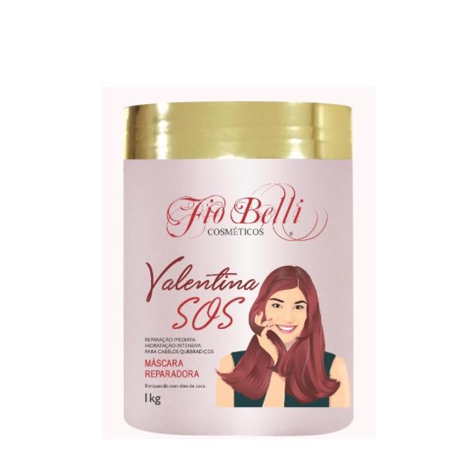 FioBelli Hair Mask SOS Valentina Coconut Oil Repair Moisturizing Nourishing Mask 1Kg - FioBelli