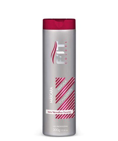 Fit Cosmetics Hair Mask Professional Colors Marsala Dark Red Tones Tinting Mask 300g - Fit Cosmetics