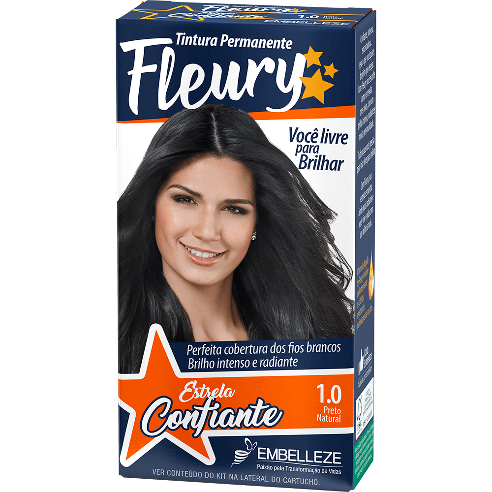 Fleury Hair Dye Fleury Hair Dye Natural Black Kit