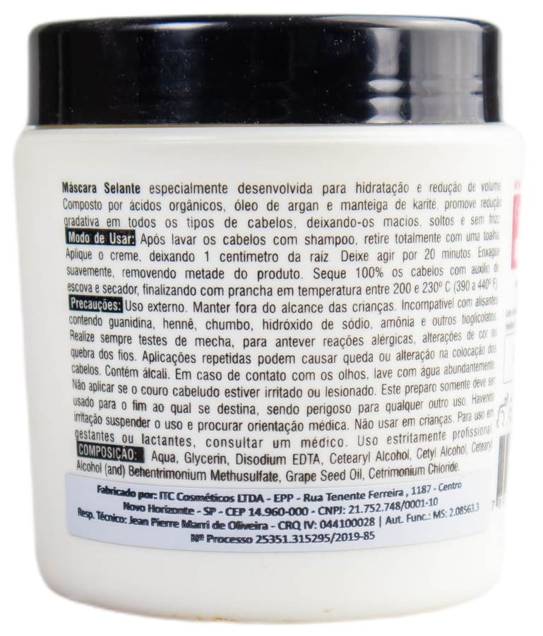 Forever Liss Brazilian Hair Treatment Thermal Sealant Argan Oil Reconstructor Mask 500g - Forever Liss