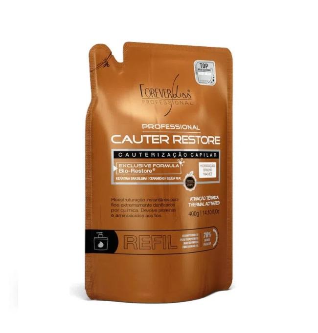 Forever Liss Hair Care Hair Cauterization Cauter Restore Refill Thermo Activated Mask 400g - Forever Liss
