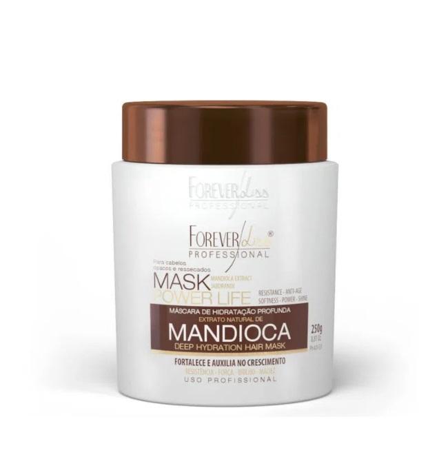 Forever Liss Hair Care Power Life Cassava Manioc Mandioca Deep Moisturizing Mask 250g - Forever Liss