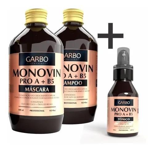 Garbo Home Care Combo Growth Monovin + Tonic Monovin Garbo (Pro a+b5) - Garbo