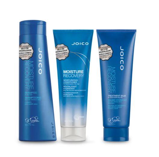 Joico Brazilian Keratin Treatment Moisture Recovery Moisturizing Marine Hydramine Treatment Kit 3 Proucts - Joico