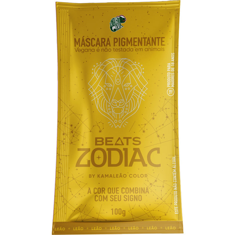 Kamaleão Color Hair Color Kamaleão Color Leão Beats Zodiac Pigment Mask 100g / 3.52 fl oz