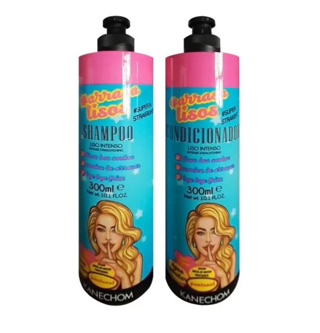 Kanechom Home Care Arrasa Lisos Super Straight Intense Smooth Hair Purifying Kit 2x300ml - Kanechom