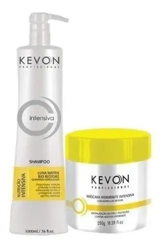 Kevon Salon Lines Intensive Professional Kevon Kit Shampoo 1l + Mask 550g - Kevon