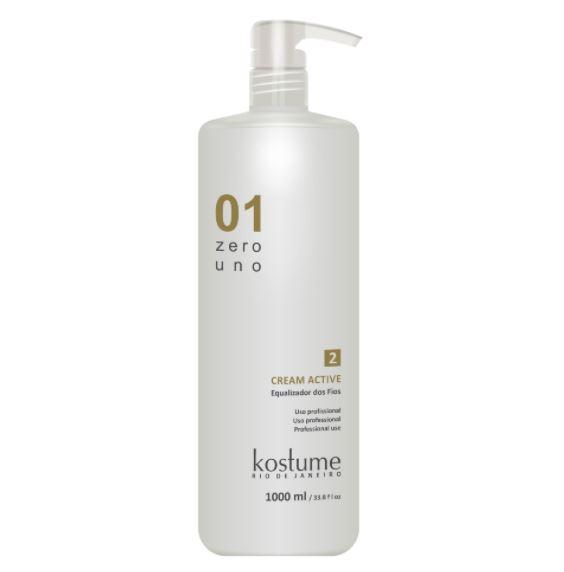 Kostume Brazilian Keratin Treatment Zero Uno Formol Free Progressive Wire Equalizer Cream Active 1L - Kostume