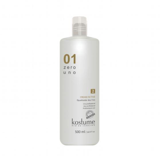 Kostume Brazilian Keratin Treatment Zero Uno Formol Free Progressive Wire Equalizer Cream Active 500ml - Kostume