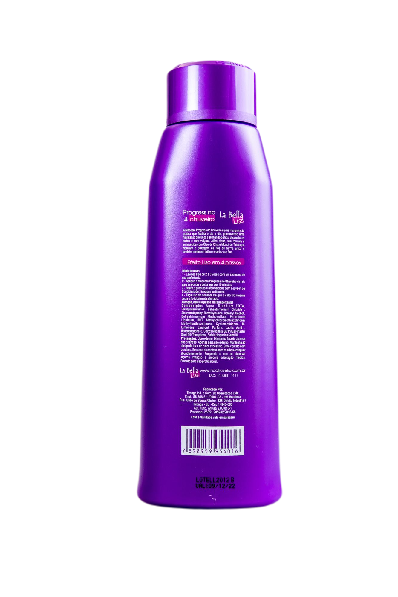 La Bella Liss Brazilian Keratin Treatment Brazilian Straightening Treatment Shower Progressive Mask 500ml - La Bella Liss